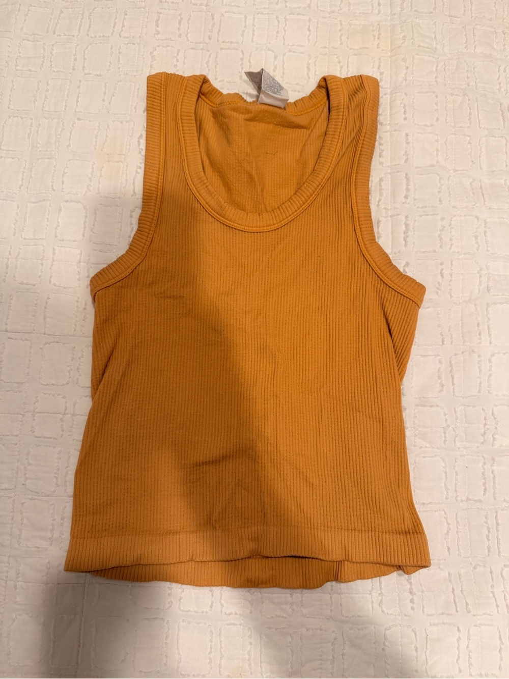 Old Navy Ribbed Tank Top - Mustard